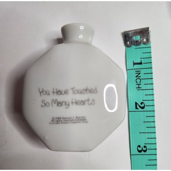 Precious Moments Ceramic Bud Vase You Have Touched So Many Hearts Enesco Japan - Picture 4 of 4
